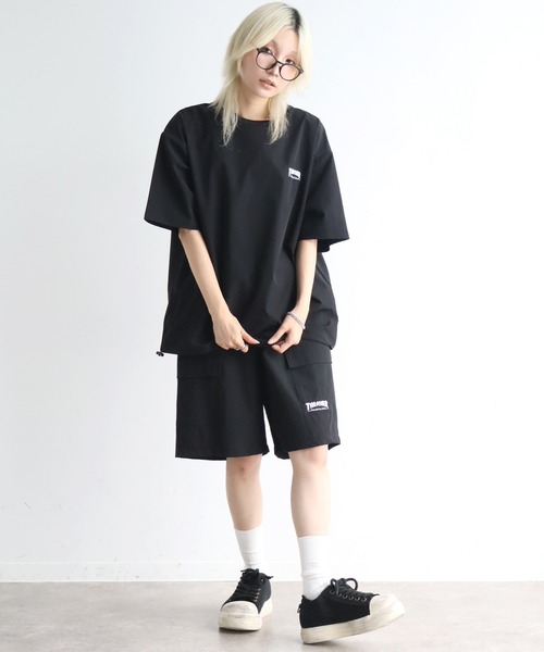 THRASHER（スラッシャー）の「【THRASHER/スラッシャー】接触冷感 ナイロンカーゴショーツ（カーゴパンツ・メンズ・ブラック/グレイッシュベージュ/ブラウン・M/XL/L）」の17枚目の写真