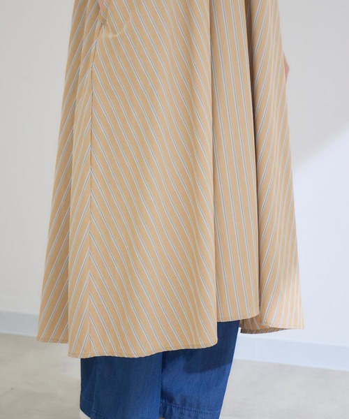 KATHARINE ROSS(キャサリンロス)の「【PILLINI/ピリーニ】スキッパーストライプワンピース(ワンピース・レディース・ブラック/ライトブルー/キャメル・FREE)」の20枚目の写真