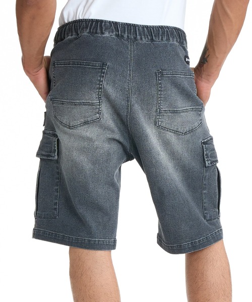DC SHOES(ディーシーシューズ)の「ディーシーシューズ アウトドアカジュアル ショートパンツ 26 WIDE CARGO SHORT(デニムパンツ・メンズ・ブラック/ブルー・M/L/LL)」の5枚目の写真