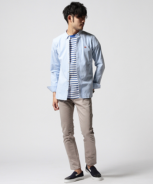 BEAMS（ビームス）の「BEAMS / サテン スリムパンツ（その他パンツ・メンズ・オフホワイト/ライトグレー/チャコールグレー・MEDIUM/LARGE/SMALL）」の20枚目の写真