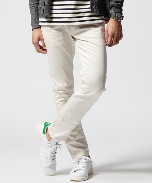 BEAMS（ビームス）の「BEAMS / サテン スリムパンツ（その他パンツ・メンズ・オフホワイト/ライトグレー/チャコールグレー・MEDIUM/LARGE/SMALL）」の4枚目の写真