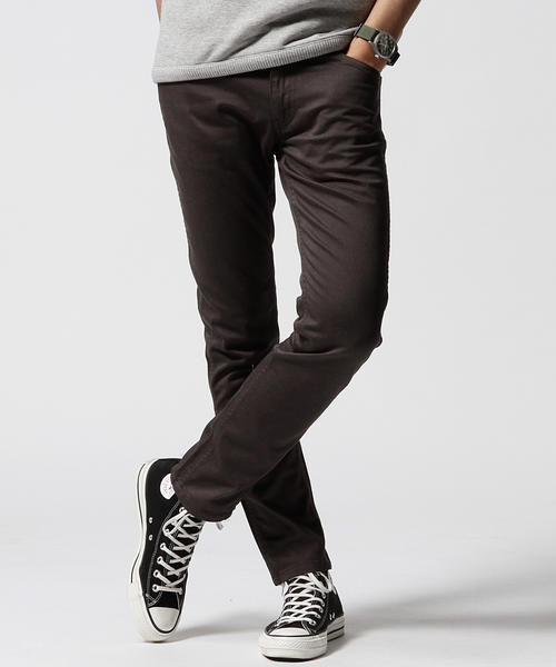 BEAMS（ビームス）の「BEAMS / サテン スリムパンツ（その他パンツ・メンズ・オフホワイト/ライトグレー/チャコールグレー・MEDIUM/LARGE/SMALL）」の6枚目の写真