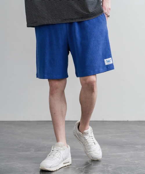 JACK PURCELL(ジャックパーセル)の「CONVERSE コンバース JACK PURCELL ジャックパーセル パイルハーフパンツ/イージーワイドショートパンツ(その他パンツ・メンズ・ブルー/ブラック/ネイビー/グリーン/オートミール/オレンジ・M/L)」の5枚目の写真