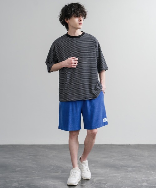 JACK PURCELL(ジャックパーセル)の「CONVERSE コンバース JACK PURCELL ジャックパーセル パイルハーフパンツ/イージーワイドショートパンツ(その他パンツ・メンズ・ブルー/ブラック/ネイビー/グリーン/オートミール/オレンジ・M/L)」の8枚目の写真