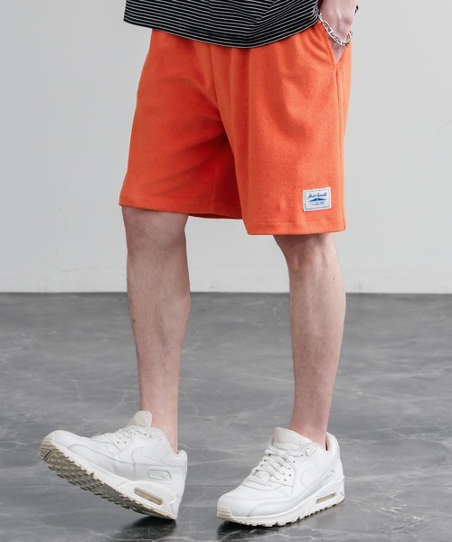 JACK PURCELL(ジャックパーセル)の「CONVERSE コンバース JACK PURCELL ジャックパーセル パイルハーフパンツ/イージーワイドショートパンツ(その他パンツ・メンズ・ブルー/ブラック/ネイビー/グリーン/オートミール/オレンジ・M/L)」の9枚目の写真