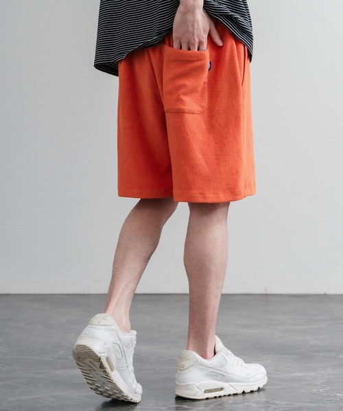 JACK PURCELL(ジャックパーセル)の「CONVERSE コンバース JACK PURCELL ジャックパーセル パイルハーフパンツ/イージーワイドショートパンツ(その他パンツ・メンズ・ブルー/ブラック/ネイビー/グリーン/オートミール/オレンジ・M/L)」の10枚目の写真