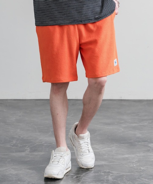 JACK PURCELL(ジャックパーセル)の「CONVERSE コンバース JACK PURCELL ジャックパーセル パイルハーフパンツ/イージーワイドショートパンツ(その他パンツ・メンズ・ブルー/ブラック/ネイビー/グリーン/オートミール/オレンジ・M/L)」の11枚目の写真