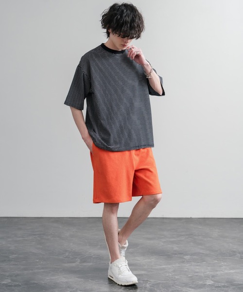 JACK PURCELL(ジャックパーセル)の「CONVERSE コンバース JACK PURCELL ジャックパーセル パイルハーフパンツ/イージーワイドショートパンツ(その他パンツ・メンズ・ブルー/ブラック/ネイビー/グリーン/オートミール/オレンジ・M/L)」の12枚目の写真