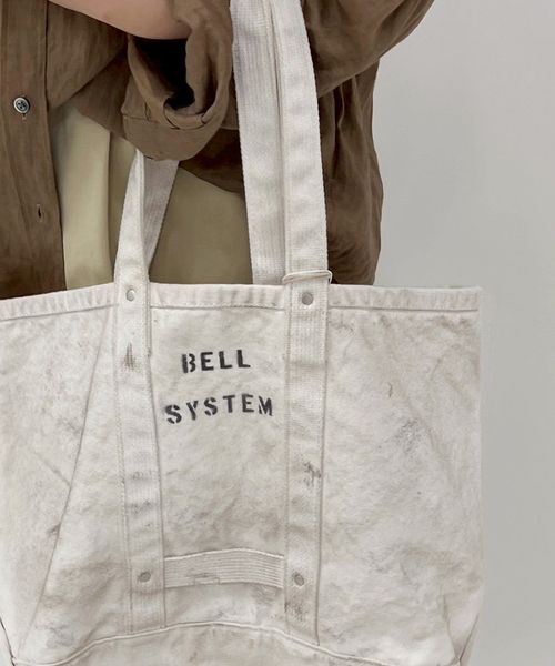 FRAMeWORK（フレームワーク）の「BELL SYSTEM キャンバスツールバッグSロング（トートバッグ・レディース・ホワイト系その他・FREE）」の20枚目の写真