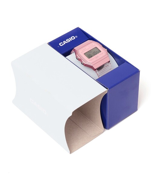 CASIO（カシオ）の「CASIO: F-91WS ウォッチ（デジタル腕時計・メンズ・ライトブルー/ホワイト/ピンク・ONE SIZE）」の9枚目の写真