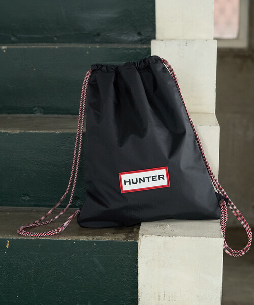 限定展開 HUNTER/ハンター TRAVEL DRAWSTRING BACKPACK TOTE/トラベル