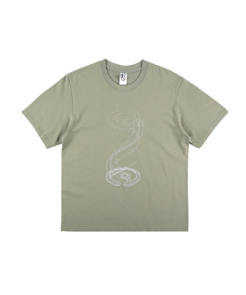 THEWARLD(ザワールド)の「サーキュラーウォルドロゴコットン半袖Tシャツ(グリーン)(Tシャツ/カットソー・メンズ・その他・1/2/3)」の2枚目の写真