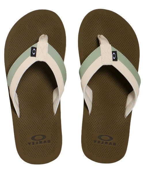 OAKLEY(オークリー)の「オークリー BURKE FLIP FLOP(サンダル・メンズ・アーミー・28.0cm/27.0cm/26.0cm)」の1枚目の写真