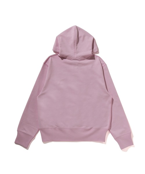 A BATHING APE(アベイシングエイプ)の「COLLEGE ZIP HOODIE(パーカー・レディース・ピンク/アイボリー・MEDIUM/SMALL)」の5枚目の写真