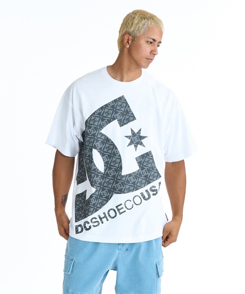 DC SHOES(ディーシーシューズ)の「DC SHOES メンズ 26 BIGSTAR SS Tシャツ 【2026年春夏モデル】(Tシャツ/カットソー・メンズ・ホワイト/ブラック・MEDIUM/X-LARGE/LARGE)」の2枚目の写真
