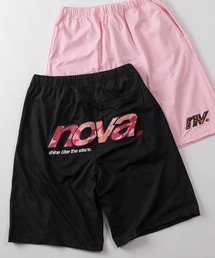 【82】総柄ワッペンロゴ クラウンワッペン カーシブロゴ ショートパンツ/ハーフパンツ/ユニセックス/レディース/メンズ【セットアップ可能】