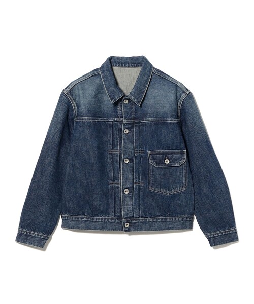 BEAMS F(ビームスエフ)の「【別注】*A VONTADE / TYPEⅠ デニム ジャケット(ブルゾン・メンズ・ロイヤルブルー・MEDIUM/LARGE/SMALL)」の7枚目の写真