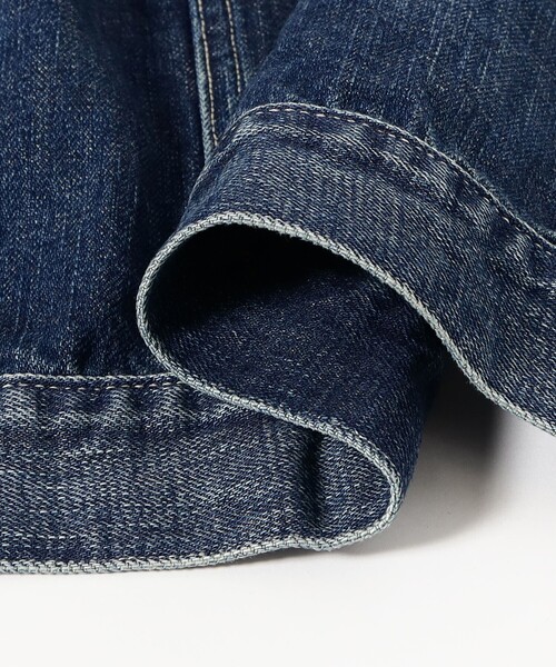 BEAMS F(ビームスエフ)の「【別注】*A VONTADE / TYPEⅠ デニム ジャケット(ブルゾン・メンズ・ロイヤルブルー・MEDIUM/LARGE/SMALL)」の4枚目の写真