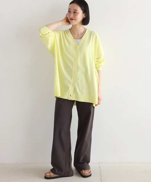 Champion(チャンピオン)の「《追加》別注【Champion/チャンピオン】16s/1 Jersey PT Bleach Wash:パンツ(スウェットパンツ・レディース・ブラック系その他/ライトグレー/ブラウン・FREE)」の19枚目の写真