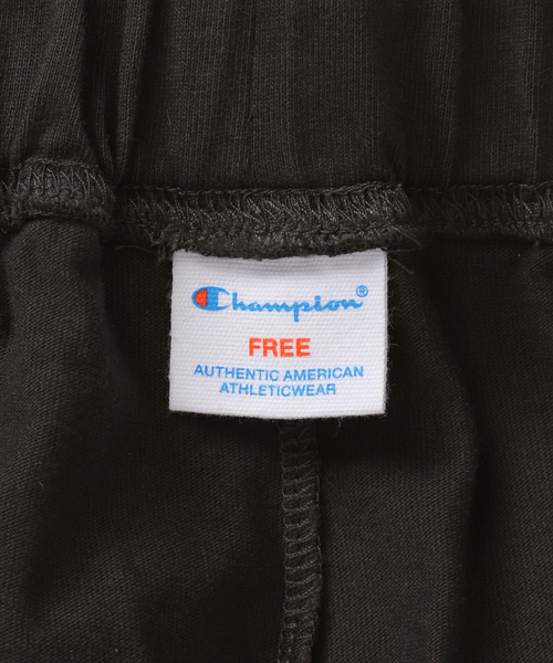 Champion(チャンピオン)の「《追加》別注【Champion/チャンピオン】16s/1 Jersey PT Bleach Wash:パンツ(スウェットパンツ・レディース・ブラック系その他/ライトグレー/ブラウン・FREE)」の14枚目の写真