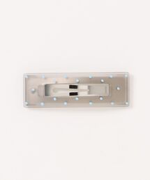 Wonder apartment（ワンダーアパートメント）の「BIBMILK FROST DOTS SQUARE FLAME PIN 7.5cm（ヘアピン）」