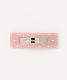 Wonder apartment（ワンダーアパートメント）の「BIBMILK FROST DOTS SQUARE FLAME PIN 7.5cm（ヘアピン）」
