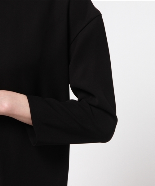 FIGARO Paris（フィガロパリ）の「◇レース付き コクーンワンピース◆（ワンピース・レディース・ブラック/ベージュ系その他・38/36）」の9枚目の写真