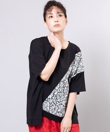 レース切替Tシャツ