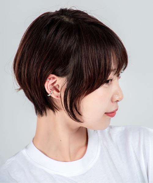 TOM WOOD(トムウッド)の「【TOMWOOD】Ear Cuff Slim シルバー イヤーカフ ユニセックス(イヤーカフ・レディース・シルバー・S/M)」の15枚目の写真