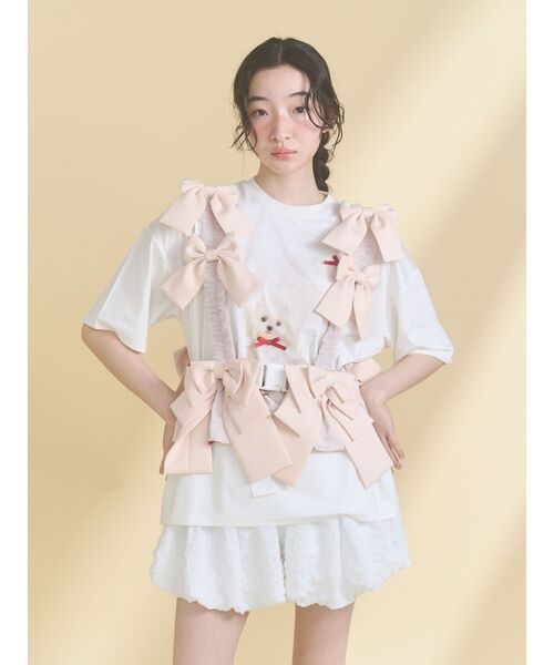 merry jenny Tulle ribbon harness ハーネス セール】Tulle ribbon harness（ベルト）｜merry jenny（メリー
