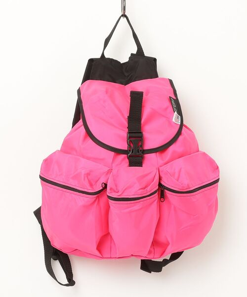 MELO(メロ)の「【MELO】メロ/3POCKET BACK PACK(Mサイズ) MADE IN USA(New York)(バックパック/リュック・メンズ・その他/カモフラージュ/グリーン系その他/ピンク/ブラック・FREE)」の3枚目の写真