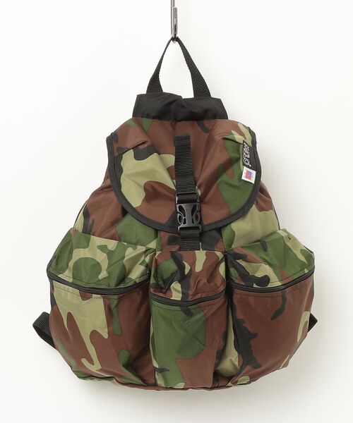 MELO(メロ)の「【MELO】メロ/3POCKET BACK PACK(Mサイズ) MADE IN USA(New York)(バックパック/リュック・メンズ・その他/カモフラージュ/グリーン系その他/ピンク/ブラック・FREE)」の5枚目の写真