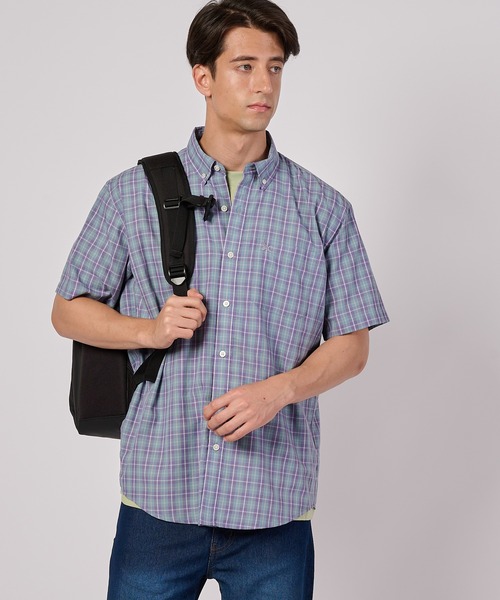 Eddie Bauer(エディーバウアー)の「ボイジャー フレックス シャツ(シャツ/ブラウス・メンズ・ライトグレー系/ブラウン系/ベージュ系/ブルー系/パープル系/ピンク系・S/M/L/XL/XXL)」の5枚目の写真