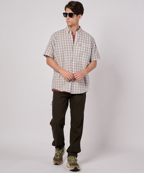 Eddie Bauer(エディーバウアー)の「ボイジャー フレックス シャツ(シャツ/ブラウス・メンズ・ライトグレー系/ブラウン系/ベージュ系/ブルー系/パープル系/ピンク系・S/M/L/XL/XXL)」の7枚目の写真