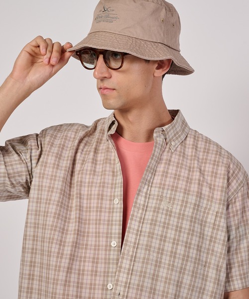 Eddie Bauer(エディーバウアー)の「ボイジャー フレックス シャツ(シャツ/ブラウス・メンズ・ライトグレー系/ブラウン系/ベージュ系/ブルー系/パープル系/ピンク系・S/M/L/XL/XXL)」の12枚目の写真