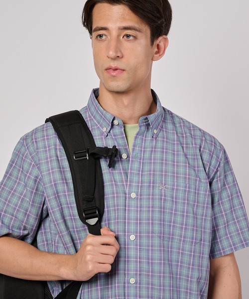 Eddie Bauer(エディーバウアー)の「ボイジャー フレックス シャツ(シャツ/ブラウス・メンズ・ライトグレー系/ブラウン系/ベージュ系/ブルー系/パープル系/ピンク系・S/M/L/XL/XXL)」の16枚目の写真