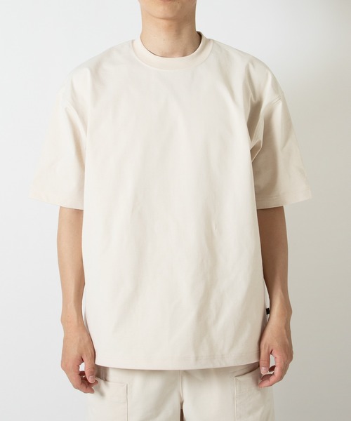 DAIWA PIER39(ダイワピア39)の「TECH DRAWSTRING S/S TEE Brewed BE-36026(Tシャツ/カットソー・メンズ・オフホワイト・LARGE/MEDIUM/SMALL/X-LARGE)」の2枚目の写真