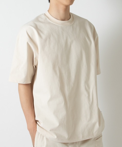 DAIWA PIER39(ダイワピア39)の「TECH DRAWSTRING S/S TEE Brewed BE-36026(Tシャツ/カットソー・メンズ・オフホワイト・LARGE/MEDIUM/SMALL/X-LARGE)」の5枚目の写真