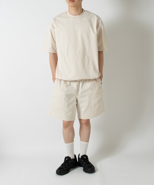 DAIWA PIER39(ダイワピア39)の「TECH DRAWSTRING S/S TEE Brewed BE-36026(Tシャツ/カットソー・メンズ・オフホワイト・LARGE/MEDIUM/SMALL/X-LARGE)」の11枚目の写真