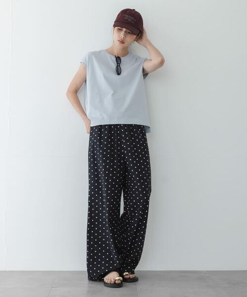 URBAN RESEARCH Sonny Label（アーバンリサーチサニーレーベル）の「エンブロイダリーメッセージキャップ（キャップ・レディース・ブルー/ブラウン/イエロー・ONE）」の6枚目の写真