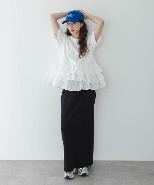 URBAN RESEARCH Sonny Label（アーバンリサーチサニーレーベル）の「エンブロイダリーメッセージキャップ（キャップ・レディース・ブルー/ブラウン/イエロー・ONE）」の10枚目の写真