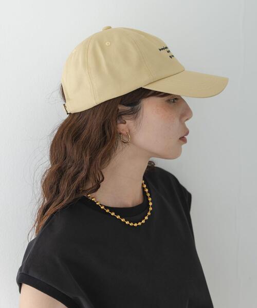 URBAN RESEARCH Sonny Label（アーバンリサーチサニーレーベル）の「エンブロイダリーメッセージキャップ（キャップ・レディース・ブルー/ブラウン/イエロー・ONE）」の19枚目の写真