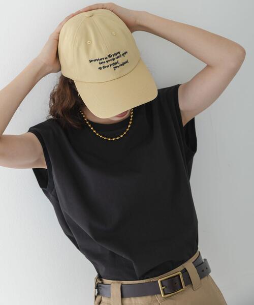 URBAN RESEARCH Sonny Label（アーバンリサーチサニーレーベル）の「エンブロイダリーメッセージキャップ（キャップ・レディース・ブルー/ブラウン/イエロー・ONE）」の20枚目の写真