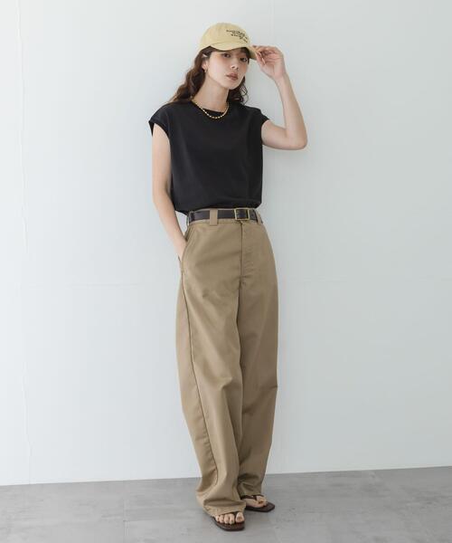URBAN RESEARCH Sonny Label（アーバンリサーチサニーレーベル）の「エンブロイダリーメッセージキャップ（キャップ・レディース・ブルー/ブラウン/イエロー・ONE）」の21枚目の写真