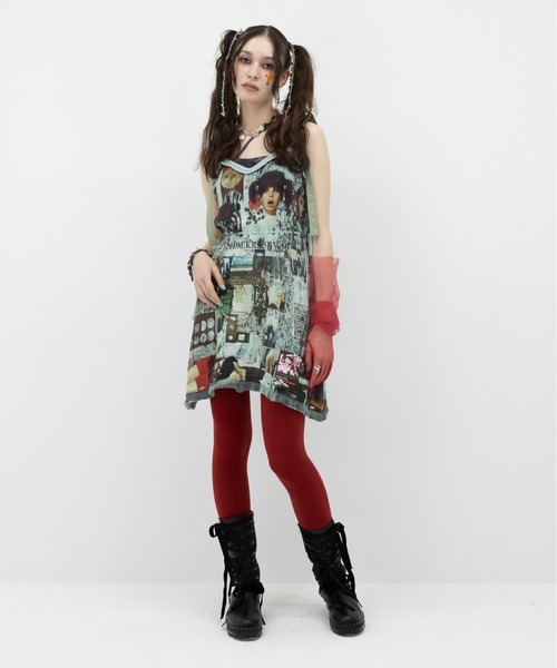 rurumu:（ルルムウ）の「rurumu:/ルルムウ/“Sedmikrasky” detachable dual length dress（ワンピース・レディース・マルチ・F）」の2枚目の写真