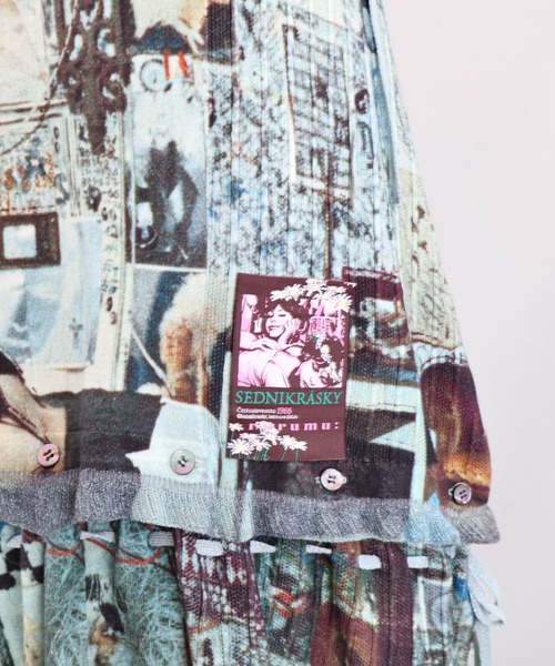 rurumu:（ルルムウ）の「rurumu:/ルルムウ/“Sedmikrasky” detachable dual length dress（ワンピース・レディース・マルチ・F）」の4枚目の写真