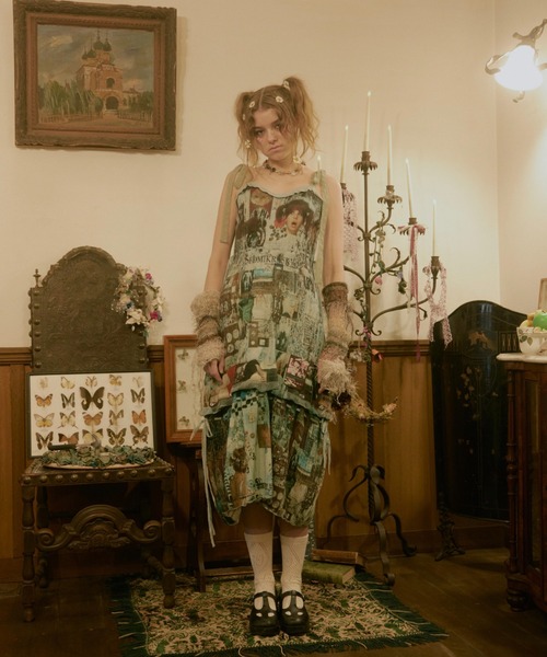 rurumu:（ルルムウ）の「rurumu:/ルルムウ/“Sedmikrasky” detachable dual length dress（ワンピース・レディース・マルチ・F）」の8枚目の写真