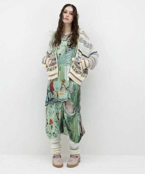 rurumu:（ルルムウ）の「rurumu:/ルルムウ/“Sedmikrasky” detachable dual length dress（ワンピース・レディース・マルチ・F）」の9枚目の写真