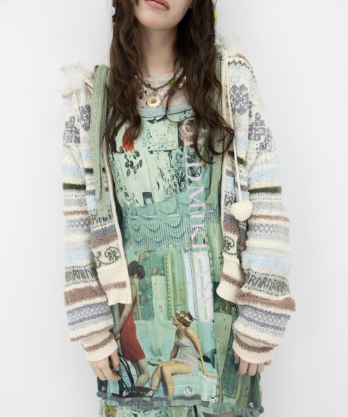 rurumu:（ルルムウ）の「rurumu:/ルルムウ/“Sedmikrasky” detachable dual length dress（ワンピース・レディース・マルチ・F）」の10枚目の写真