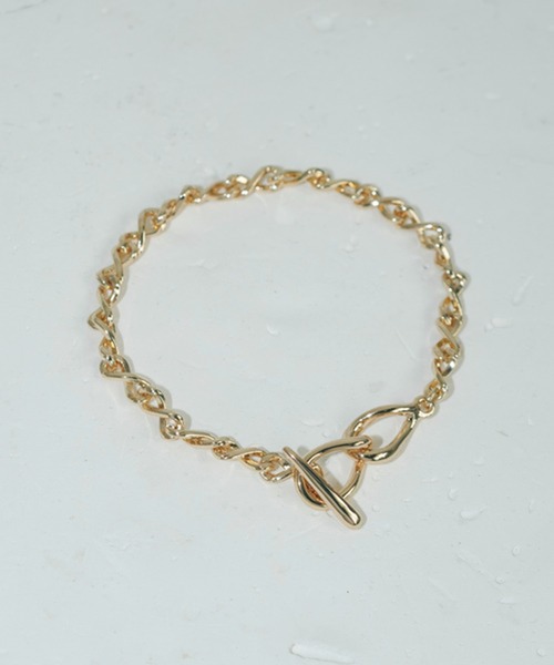GOLDY(ゴールディ)の「【GOLDY】クロッシング チェーン マンテル ブレスレット 4260502(ブレスレット・レディース・マルチ/ゴールド/シルバー・FREE)」の10枚目の写真